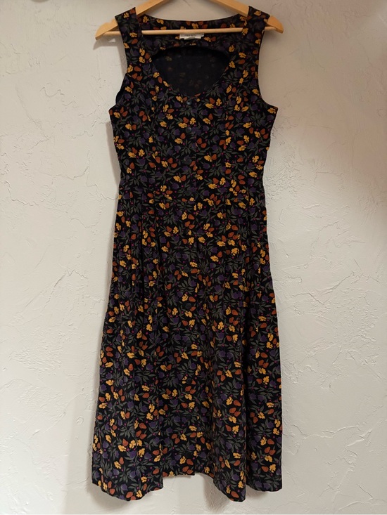 Abercrombie & Fitch Dresses & Skirts - Vintage Abercrombie & Fitch corduroy autumn print dress